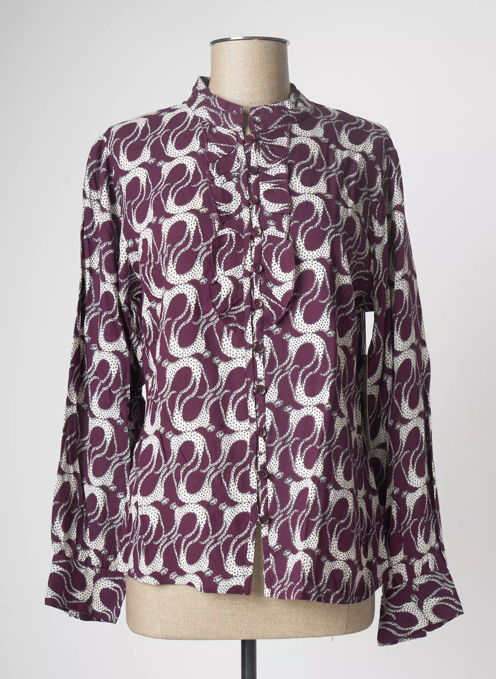 Agathe   Louise Chemisiers Femme couleur violet