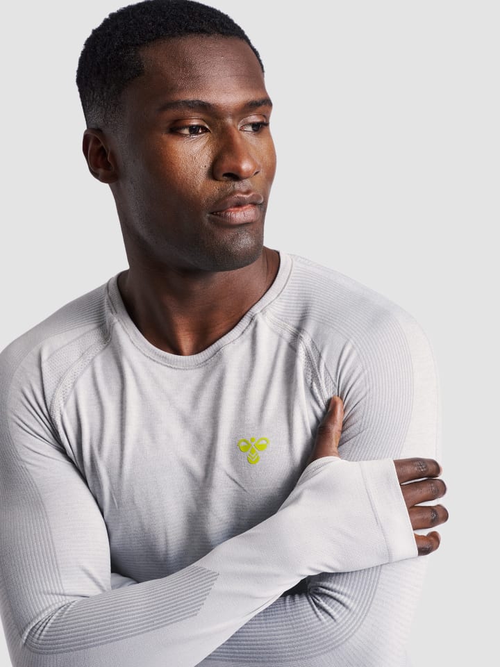 Hummel Hummel T-Shirt Daumenlöcher Hmlgg12 Fußball Herren in ALLOY MELANGE günstig kaufen