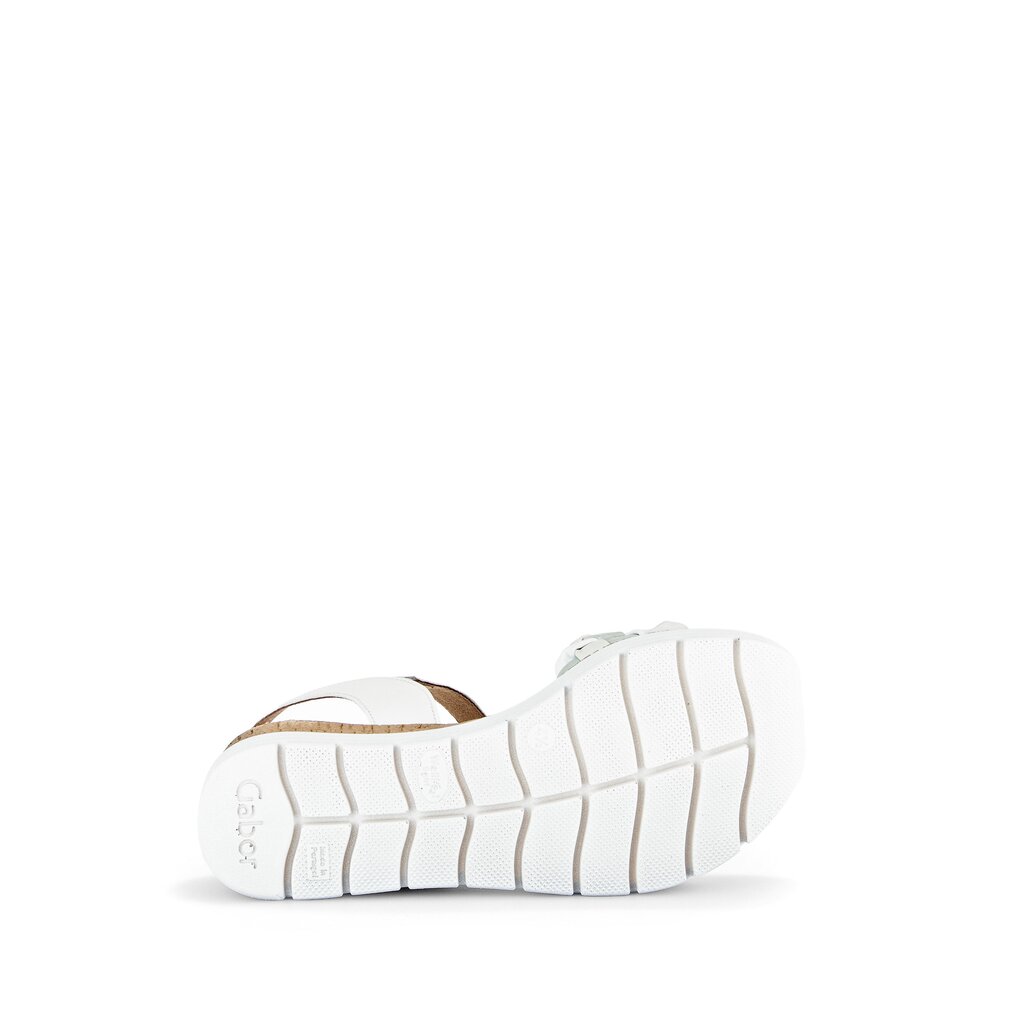 Gabor comfort Keilsandalette weiß