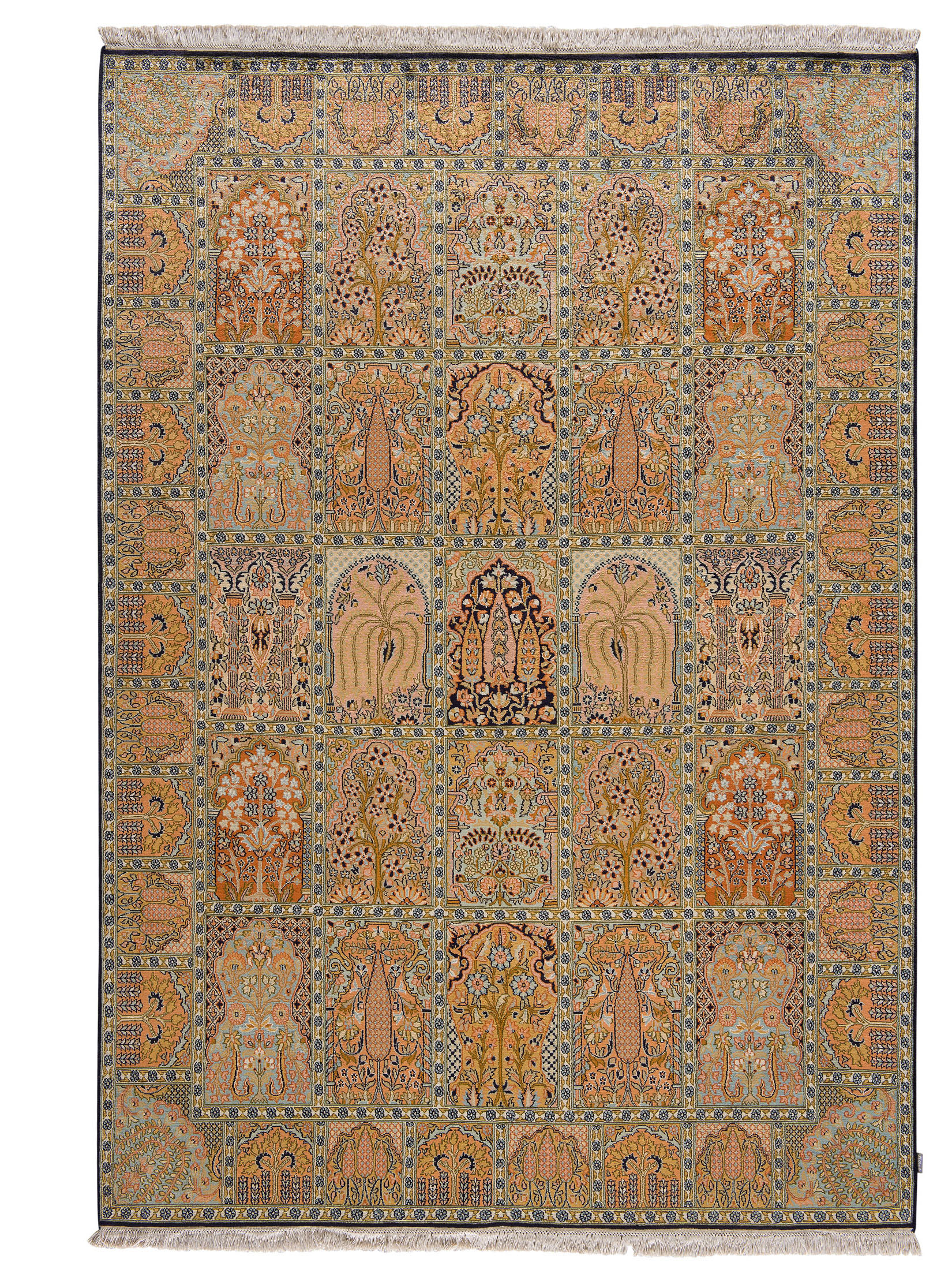 Kaschmir Seide 18/18 ca. 168 x 249 cm, Unikat / Einzelstück