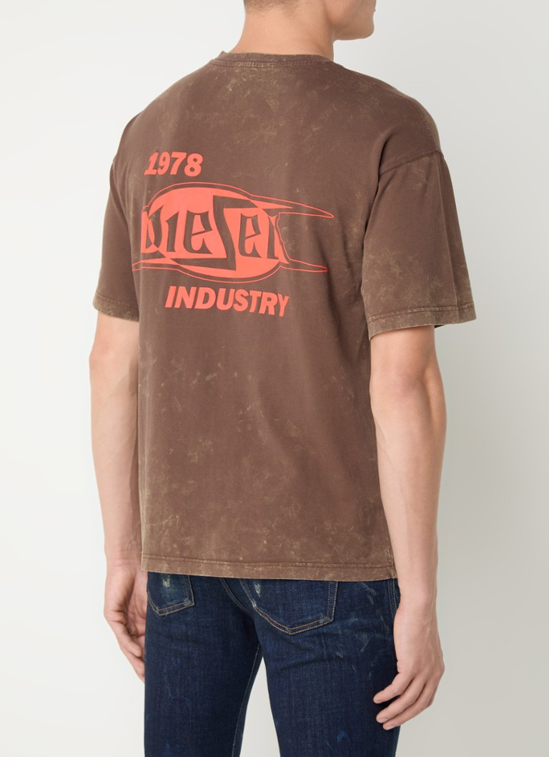 Diesel T-shirt with logo and back print