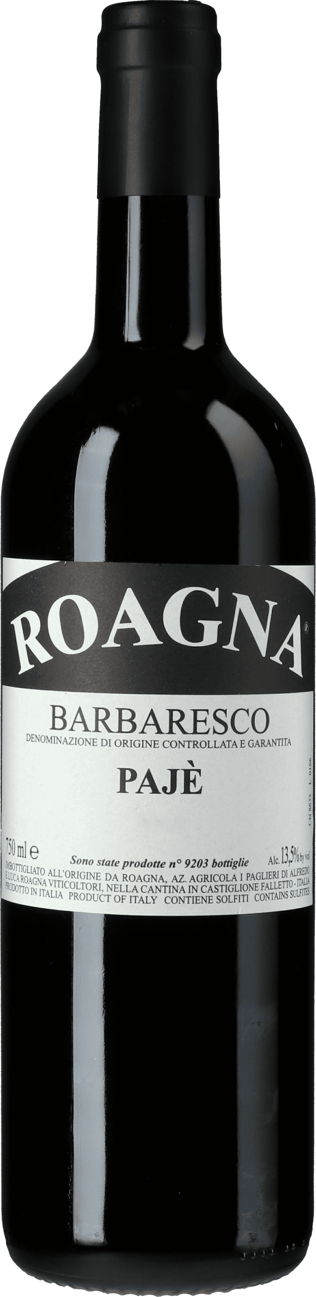 Roagna: Barbaresco Paje 2018