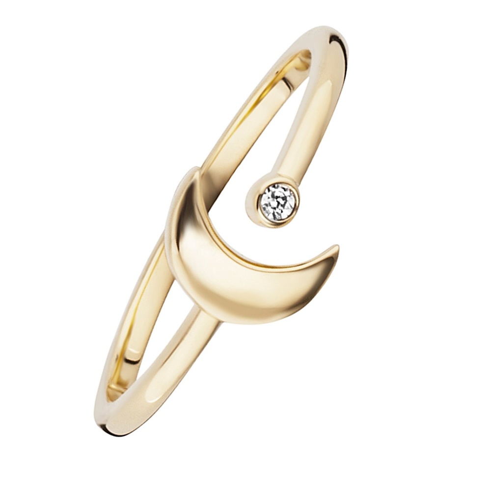 caï Bague pour femme 925 Argent or Bague