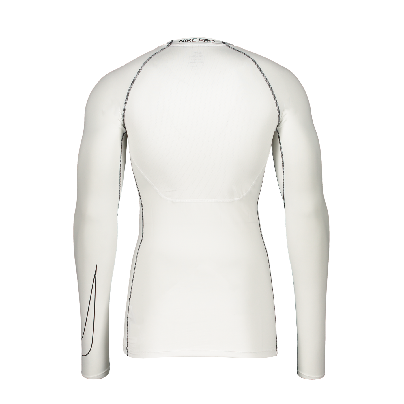 Nike Pro Longsleeve Weiss Schwarz F100