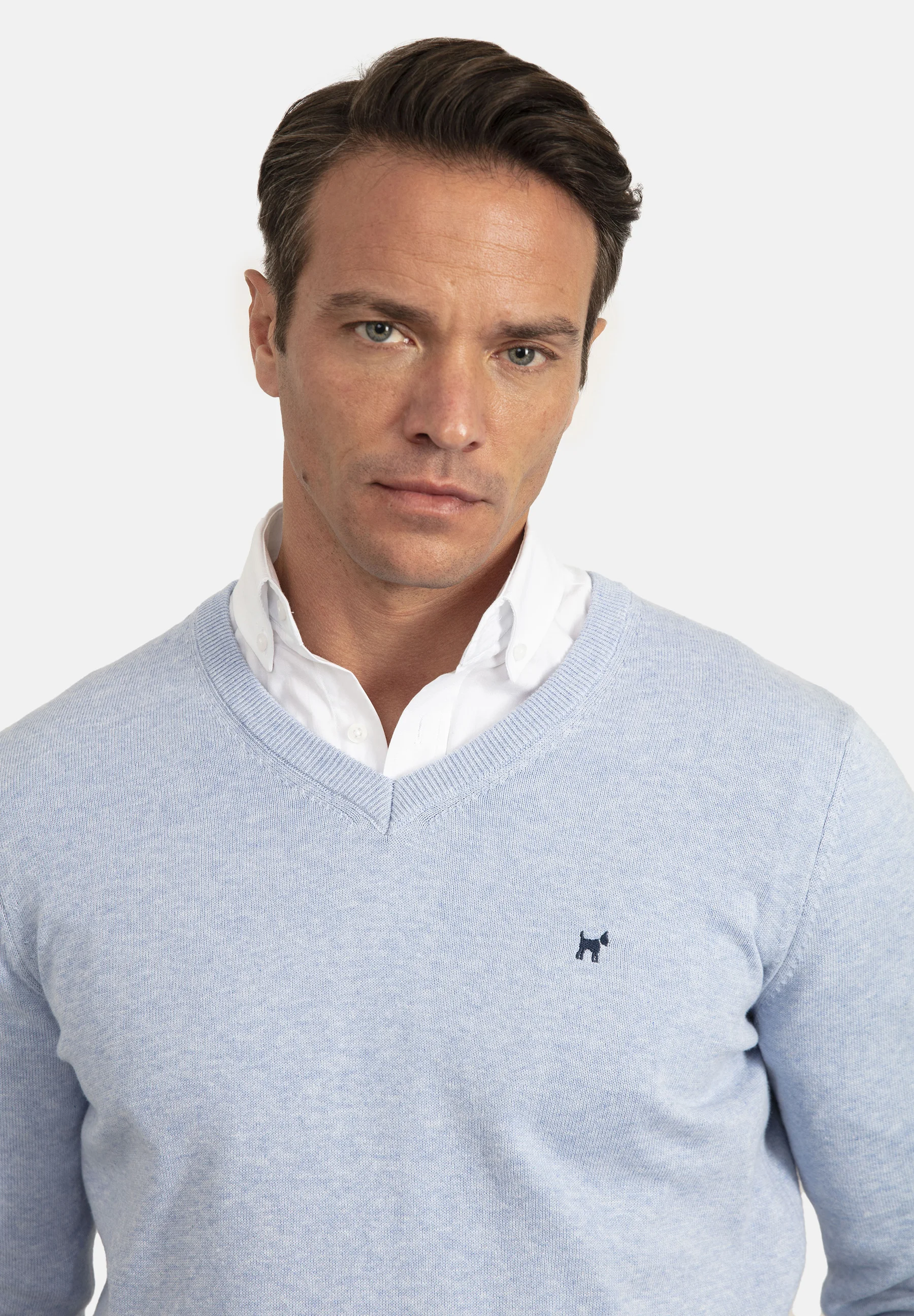Suéter Williot ARM PACTH DETAIL V-NECK