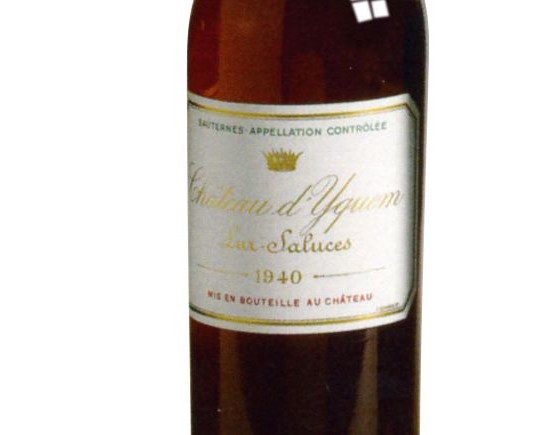 Château D'Yquem 1940 Bordeaux Sauternes