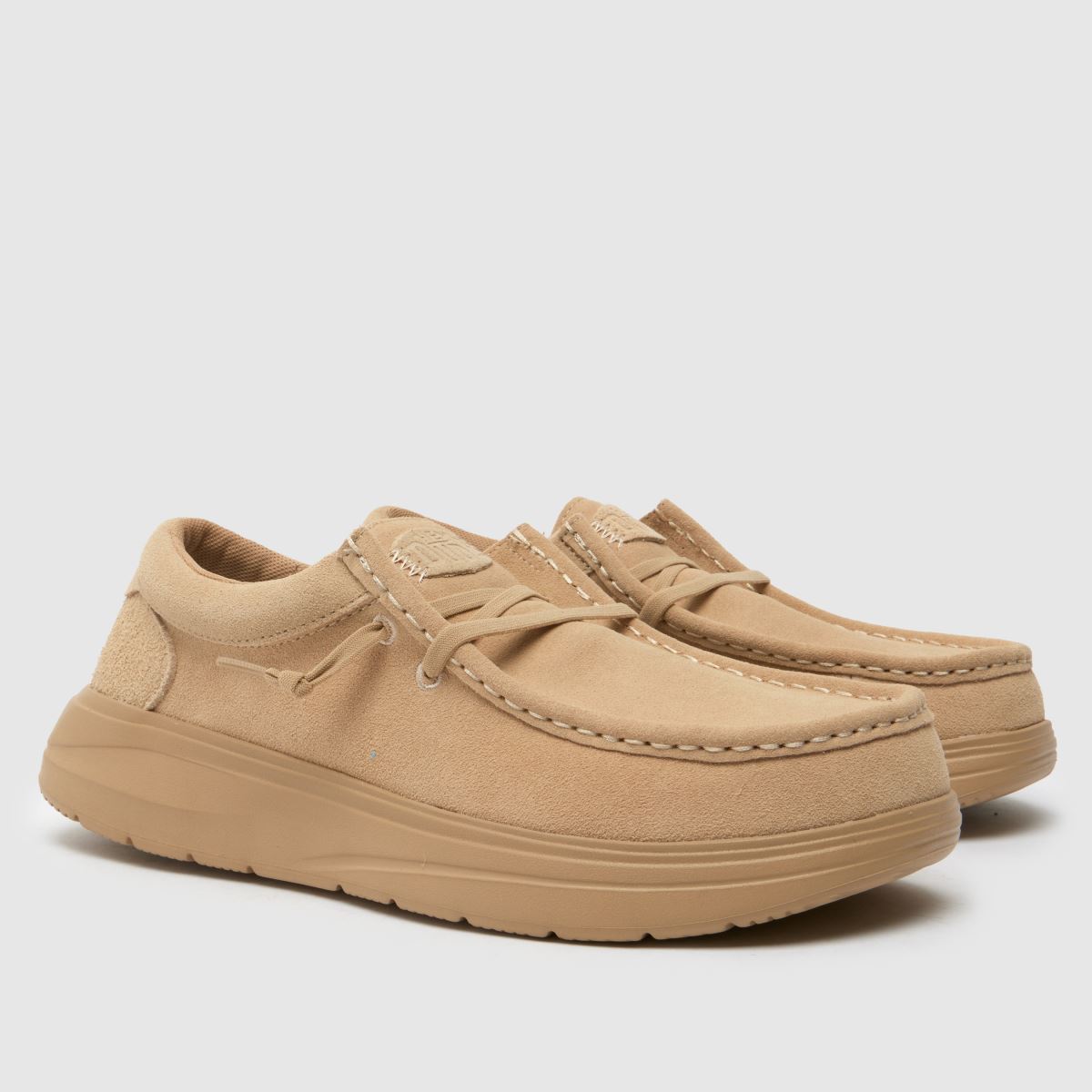 HEYDUDE wally comf mockasko i beige