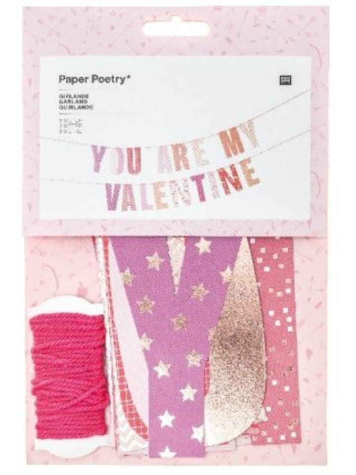 Rico Design Nonbook - Girlande, You Are My Valentine günstig kaufen onesize
