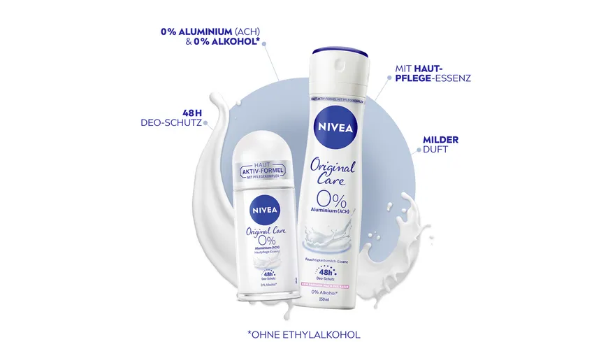 NIVEA Deo Roll-On Original Care 50 ml