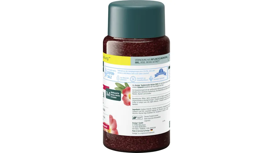 Kneipp Badekristalle Rückenwohl 600 g