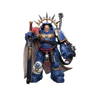Warhammer 40k Actionfigur 1/18 Ultramarines Captain in Gravis Armour 12 cm