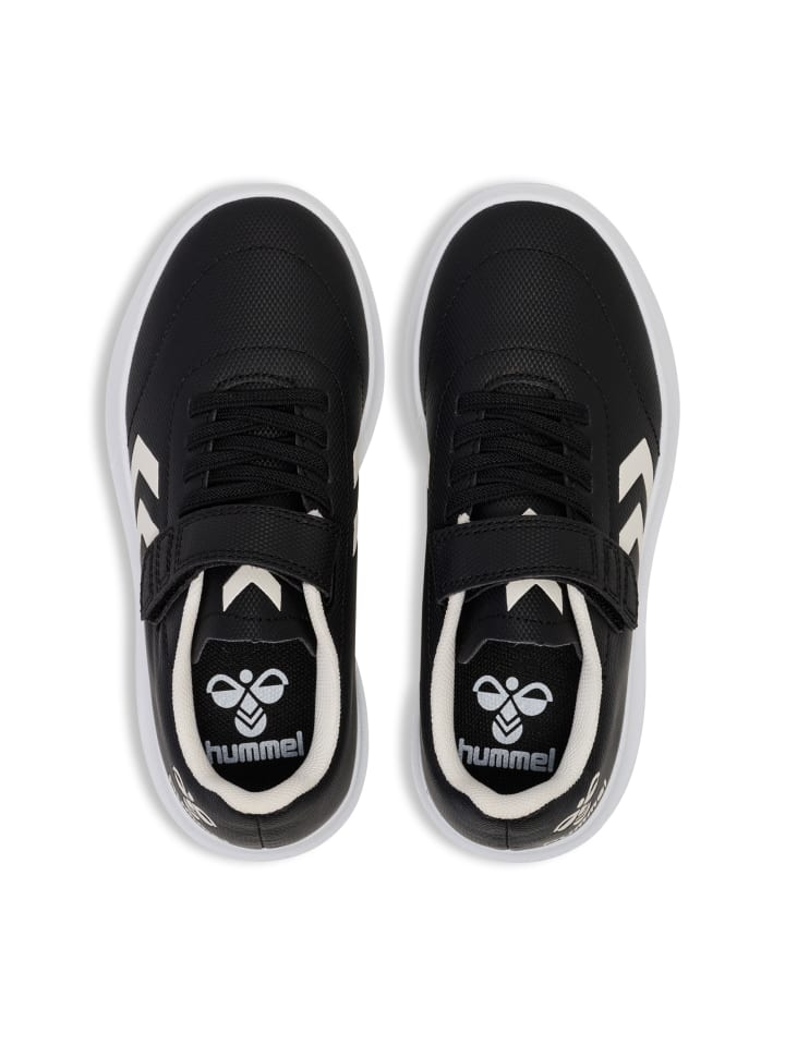 Hummel Hummel Klettverschluss Hallenschuh Top Star Kinder in BLACK/WHITE günstig kaufen