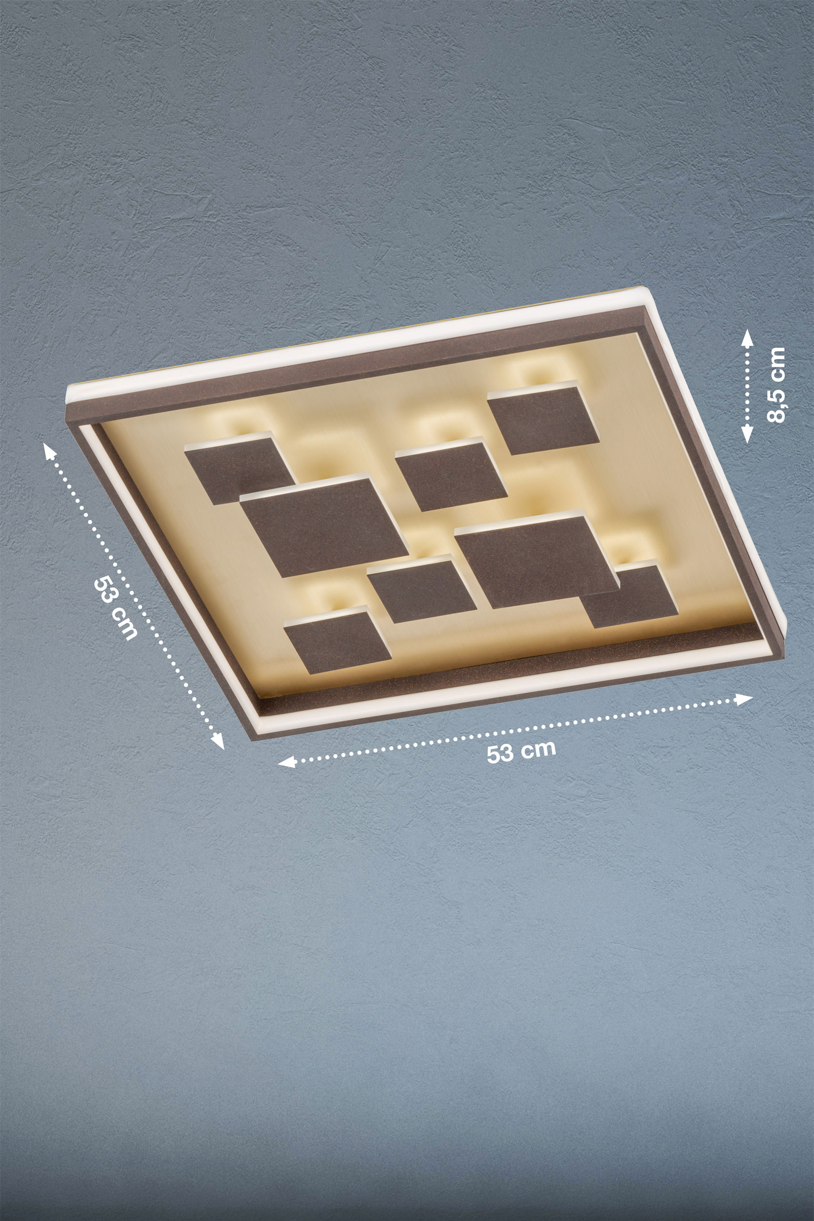 Fischer & HonselLED-Deckenleuchte 1flg