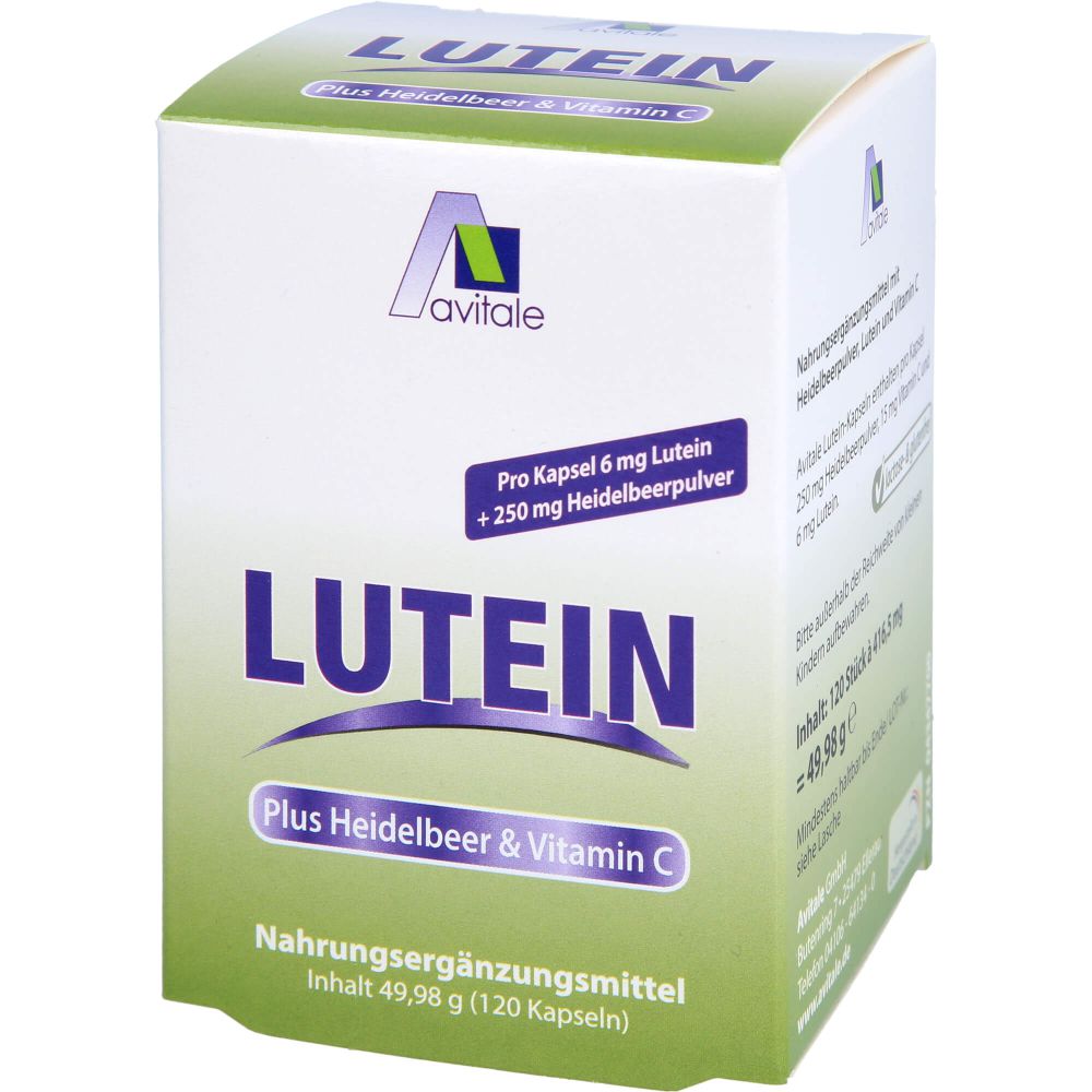 LUTEIN KAPSELN 6 mg+Heidelbeer