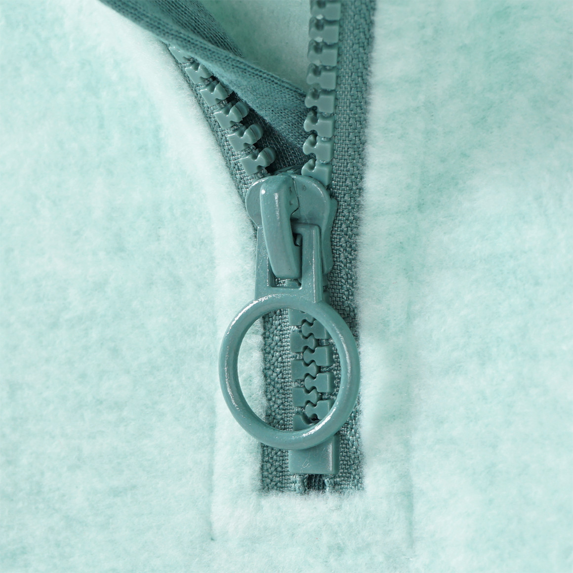 Mädchen Fleeceshirt in Melange-Optik