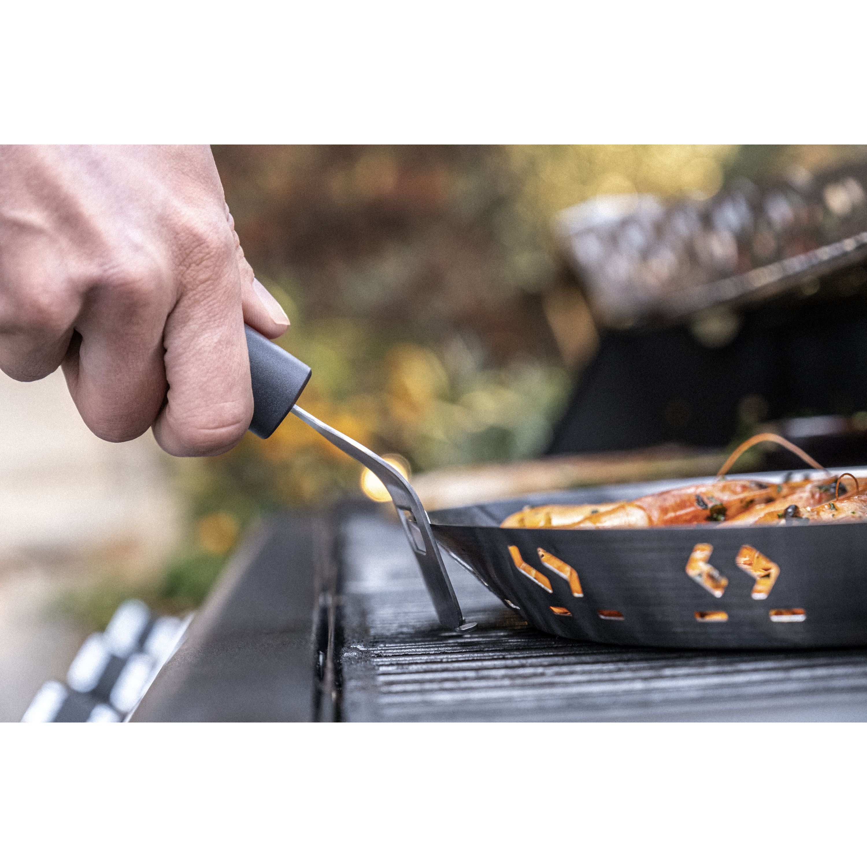 Grillkorb mit Griff