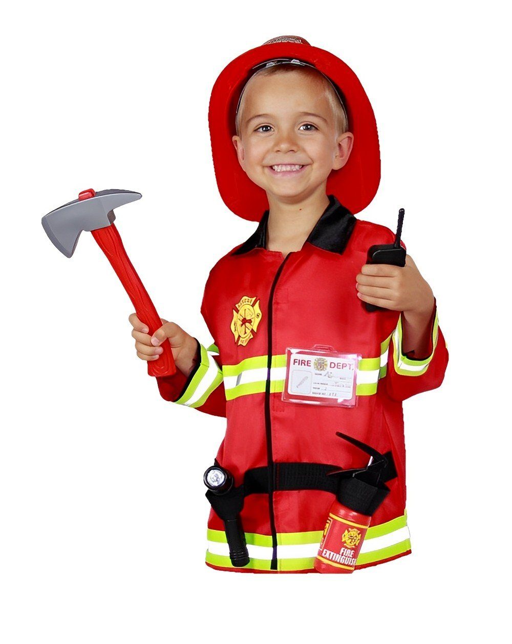 Matissa & Dad Kostüm Matissa Kinder Feuerwehrkostüm Jacke ohne Zubehör