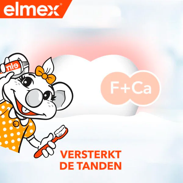 Elmex Anti-Caries fogszuvasodás elleni fogkrém kisgyermekeknek 0-5 éves korig, 75ml
