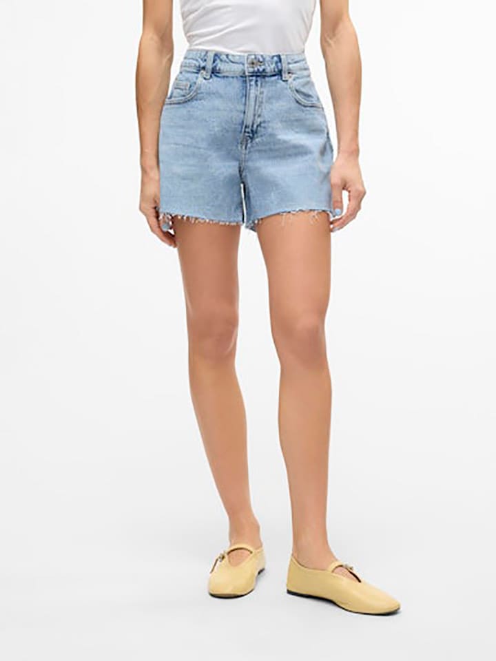 Vero Moda Jeans-Shorts in Hellblau günstig kaufen