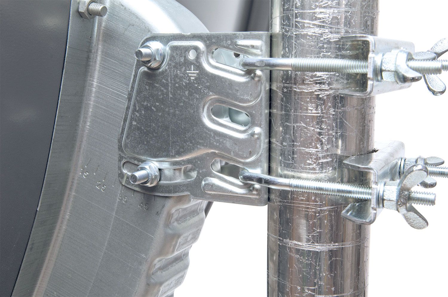 Schwaiger SPI621 anthrazit 65 cm Alu-Spiegel