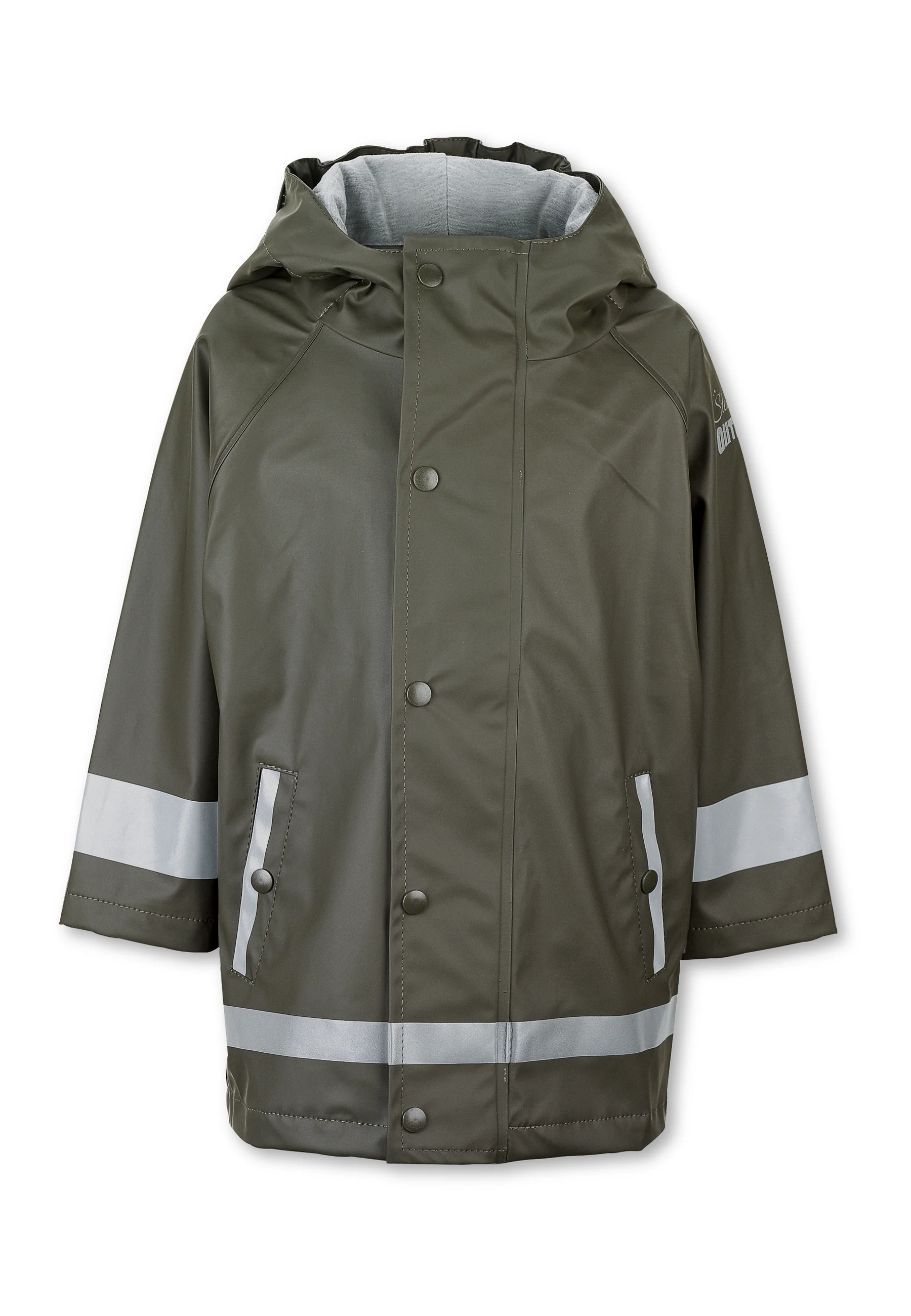 Regenjacke ungefüttert mit Reflektoren,wasserdicht