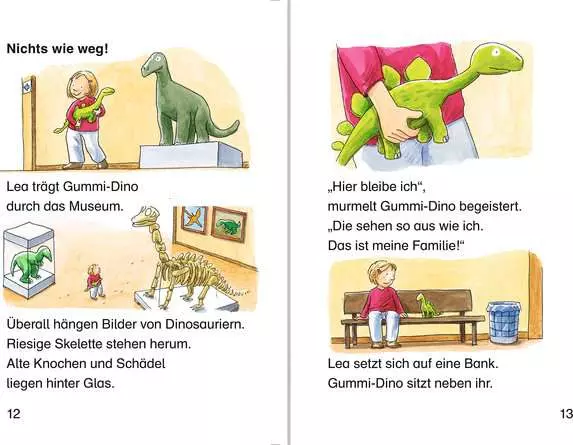 Leserabe - Sonderausgaben: Dinoabenteuer für Erstleser