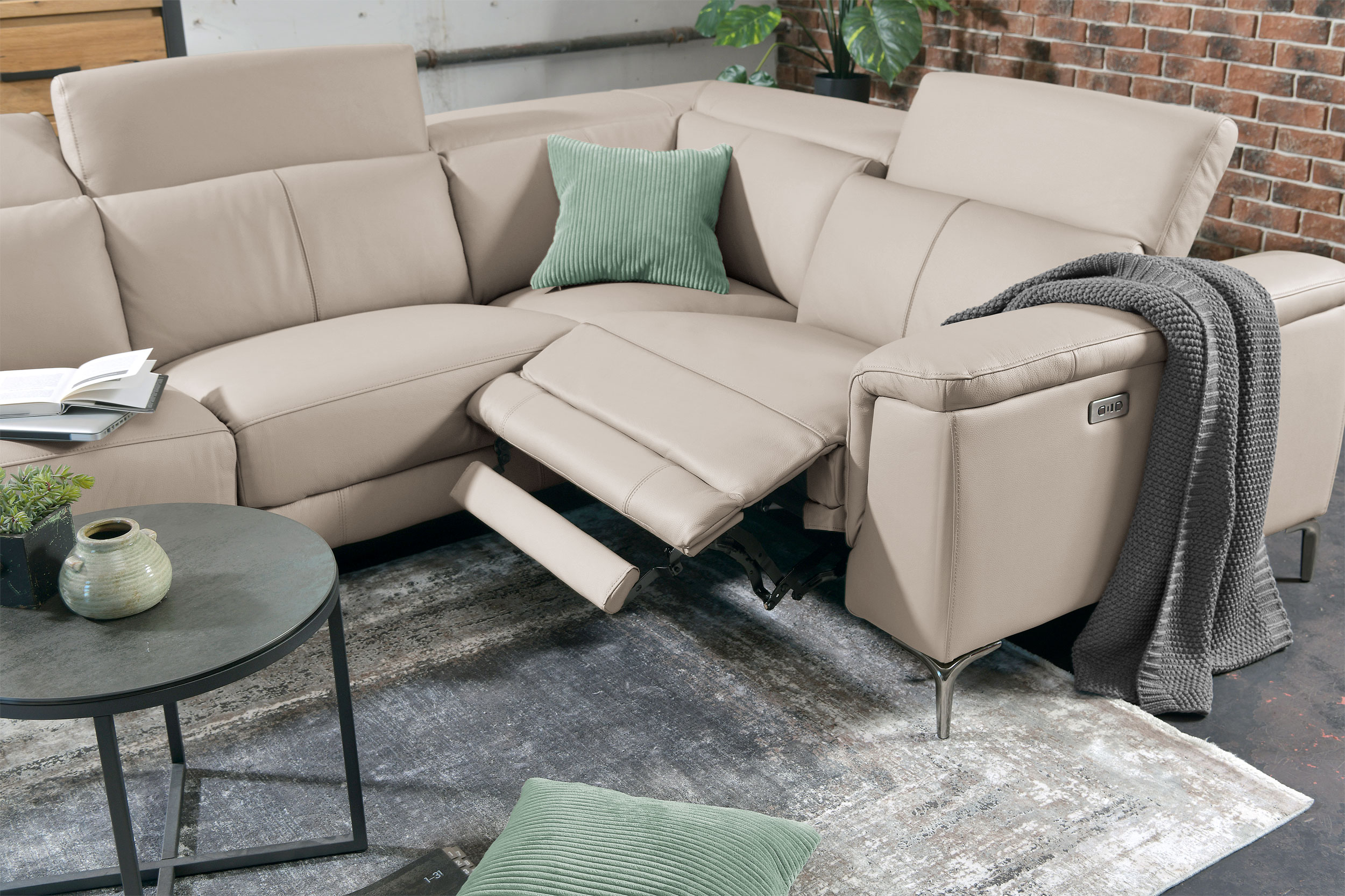 Ecksofa - mit Funktion