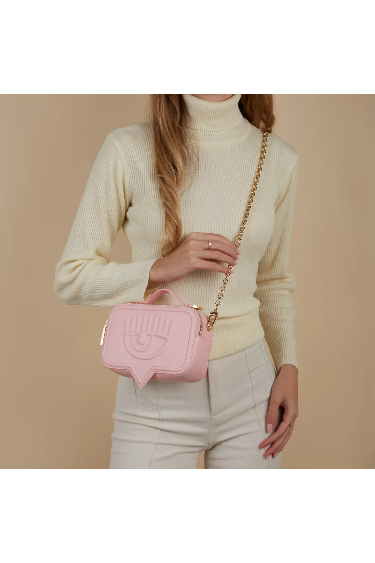 CHIARA FERRAGNI  Eyelike Damen Umhängetasche Rosa 75sb4ba5-zs517-439