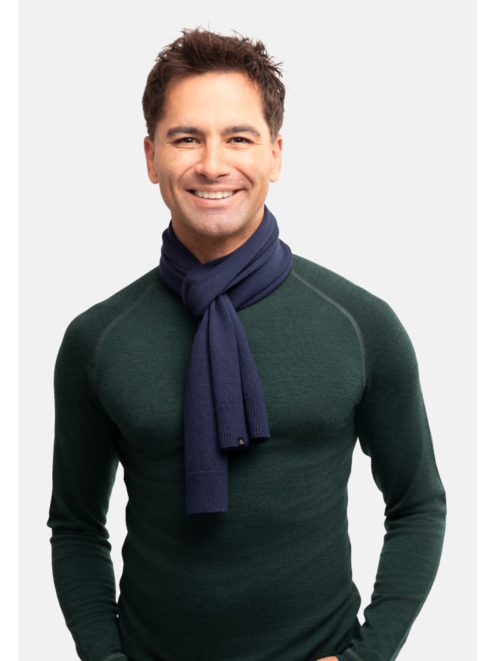 DANISH ENDURANCE Wollschal Merino in dark navy günstig kaufen onesize