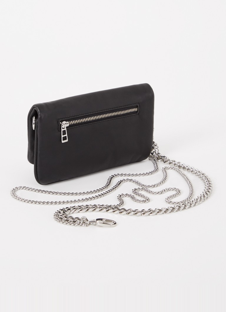 Zadig&Voltaire Rock Nano Lucky Charms torbica od janjeće kože