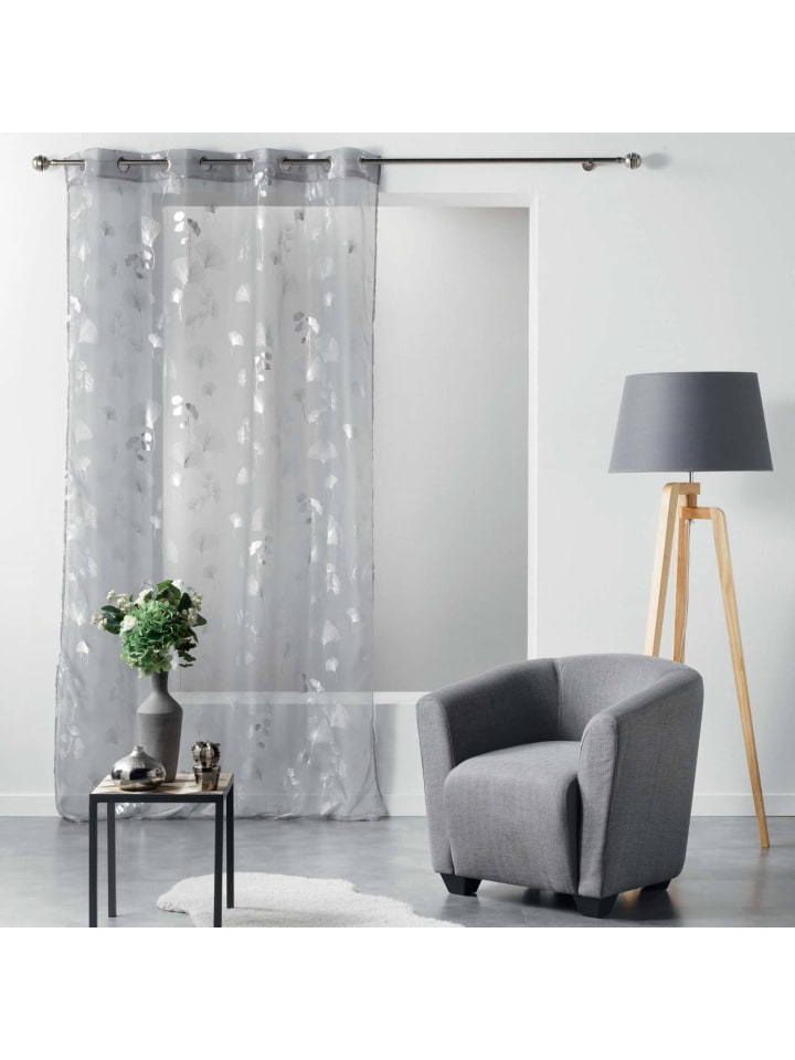 Douceur d’Intérieur Gardine in grau günstig kaufen onesize