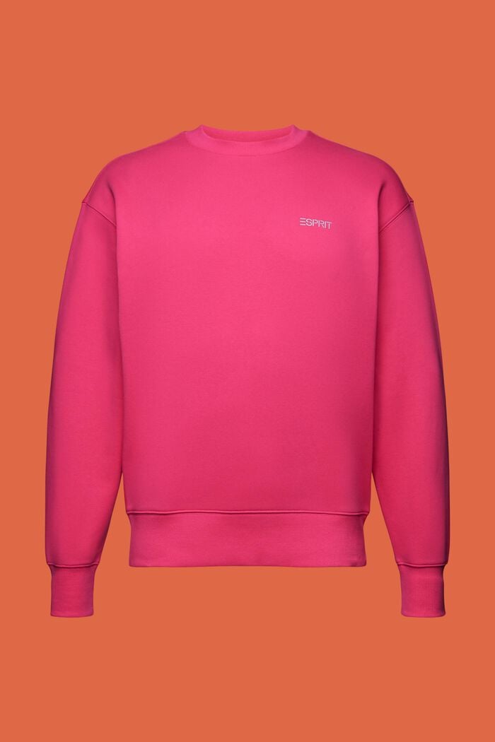 Unisex Fleece-Sweatshirt mit Logo