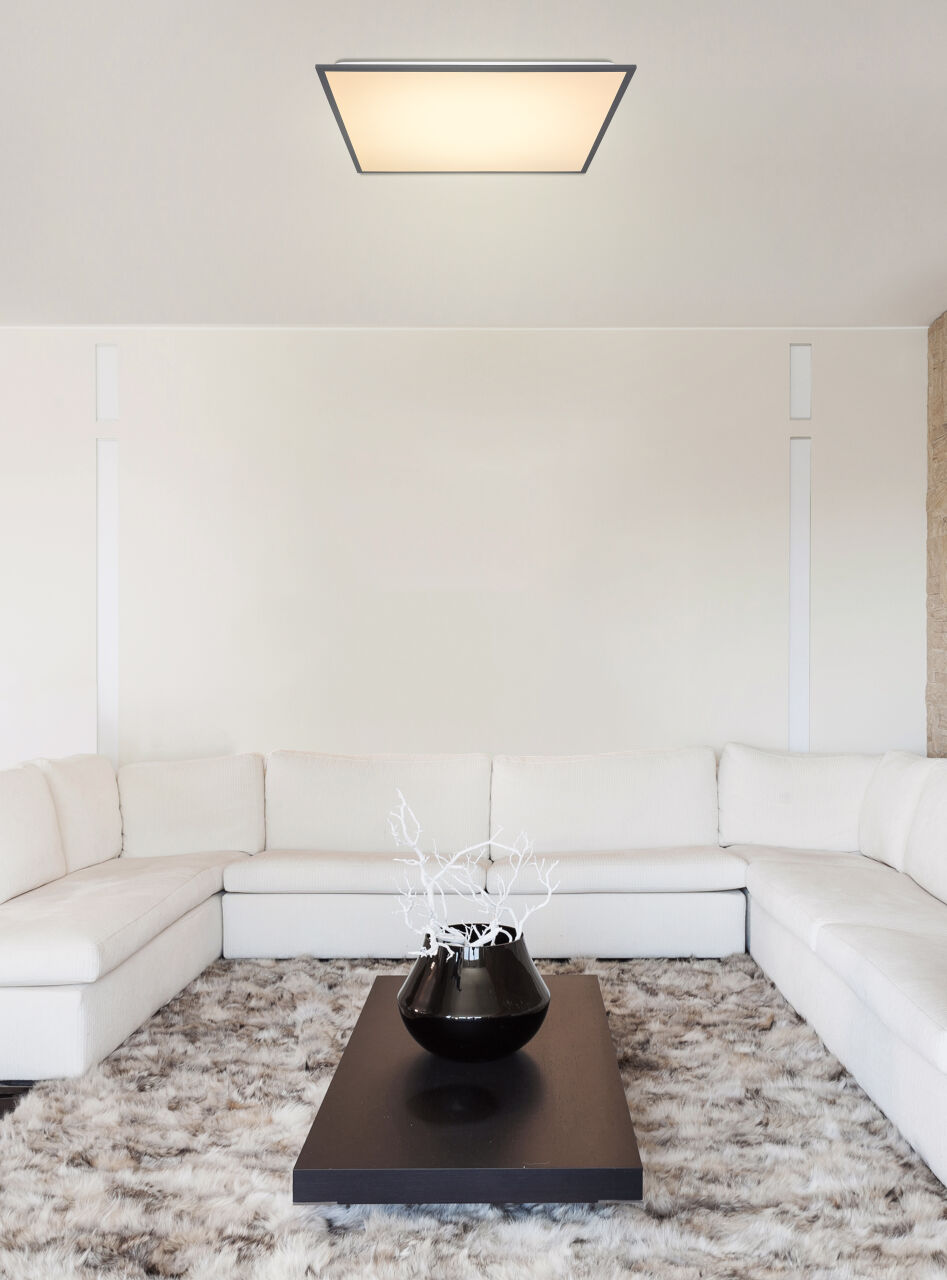 Globo Lighting - DORO - Deckenleuchte Aluminium weiß, LED