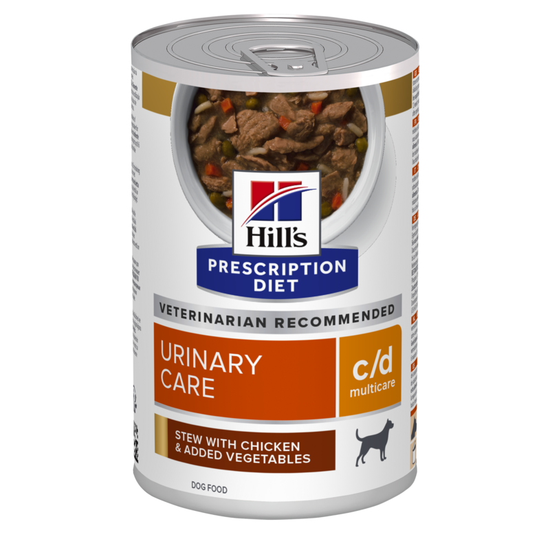 Hill's Urinary Hill's Prescription Diet c/d Multicare Canine Ragout mit Huhn und zugefügtem Gemüse 12x354g