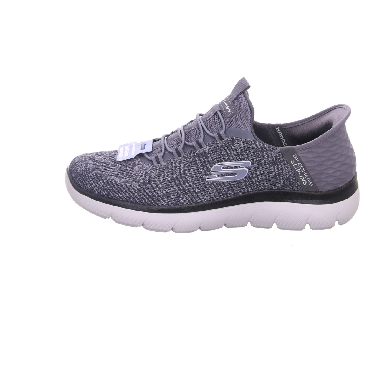 SKECHERS Klassische Slipper schwarz