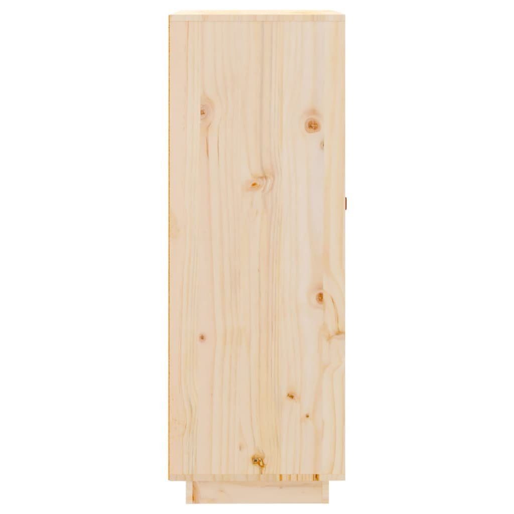 vidaXL Barschrank Weinregal 45x34x100 cm Massivholz Kiefer (1-St)