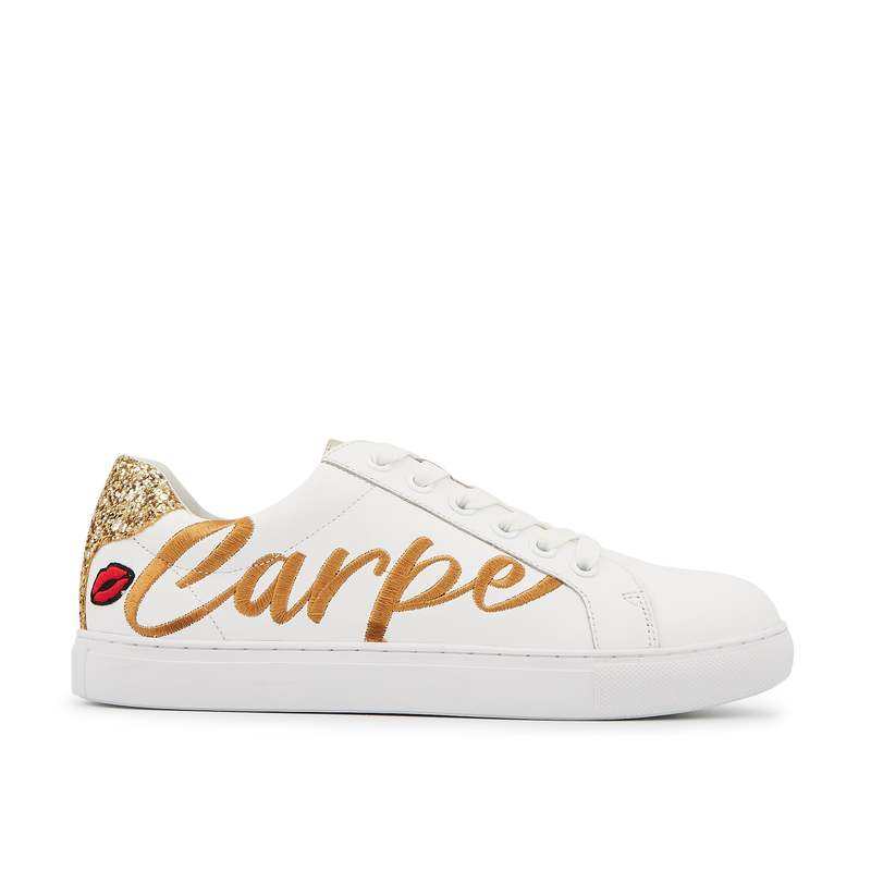 Baskets en cuir Simone carpe diem