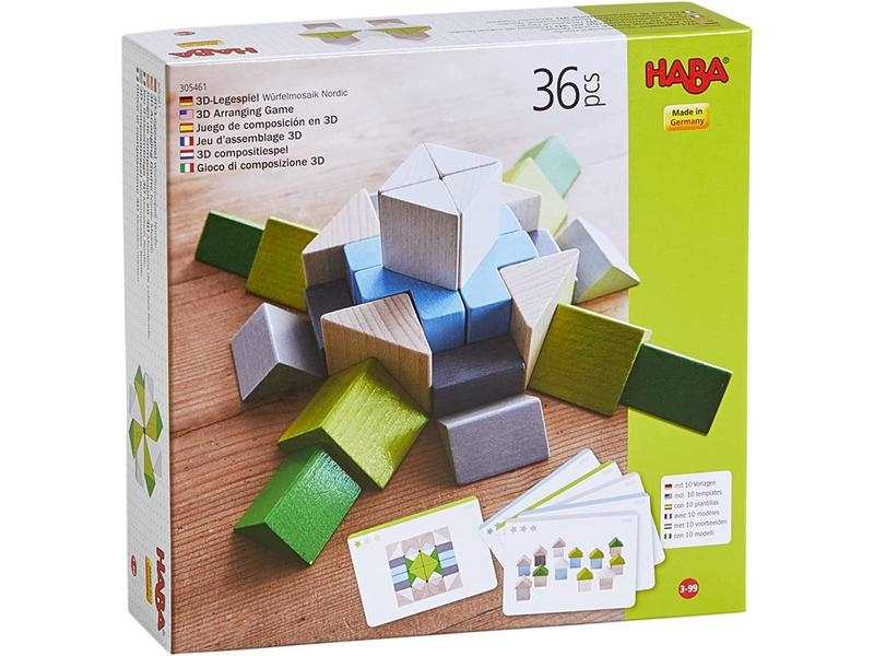 Mosaïque Nordic, jeu d'assemblage en 3D