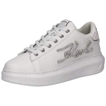 Karl Lagerfeld Kapri Signia Rhinestone Lo in weiß