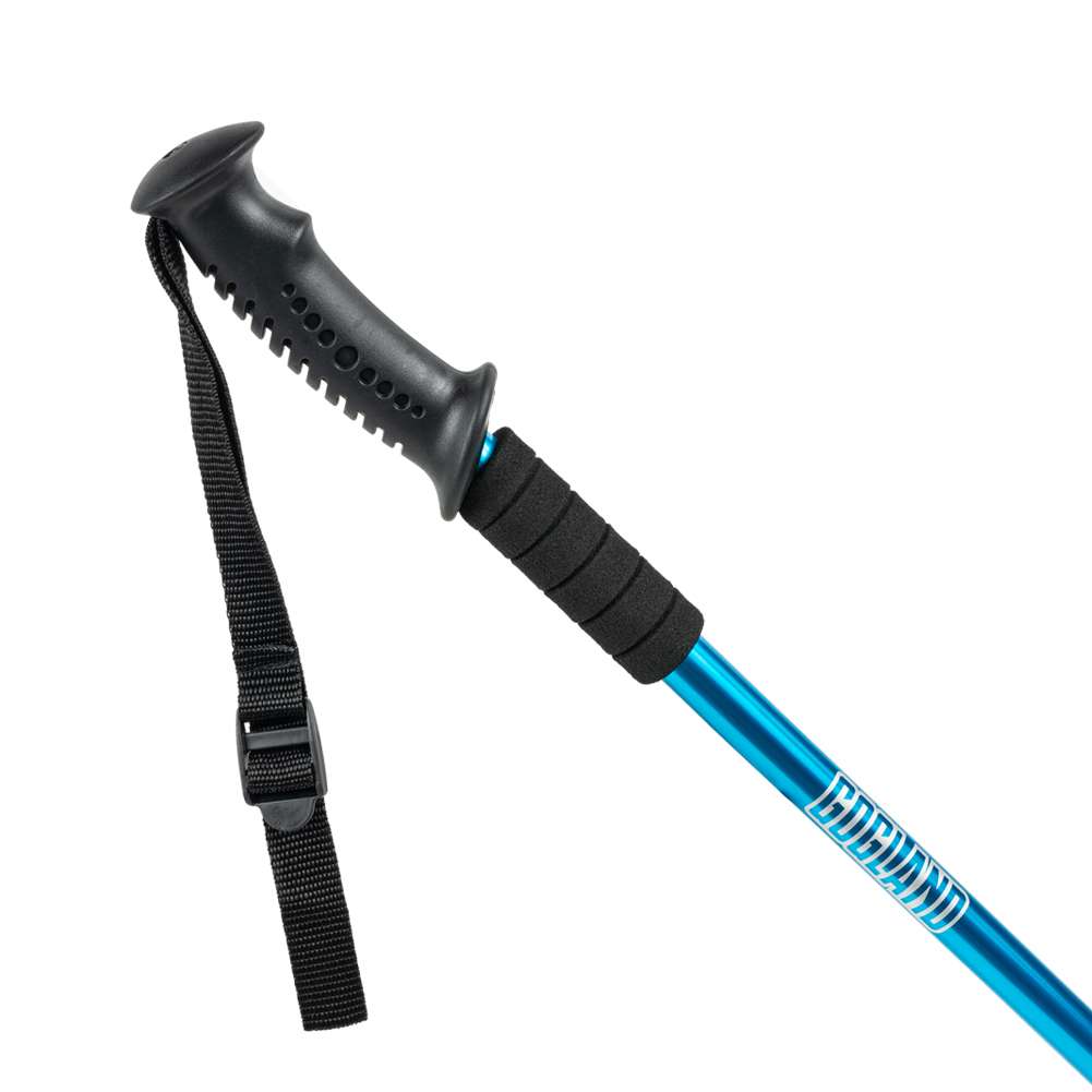 GOGLAND Trekking Walking Stöcke blau