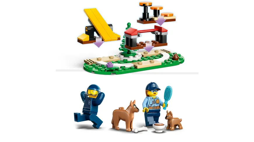LEGO City 60369 Mobiles Polizeihunde-Training