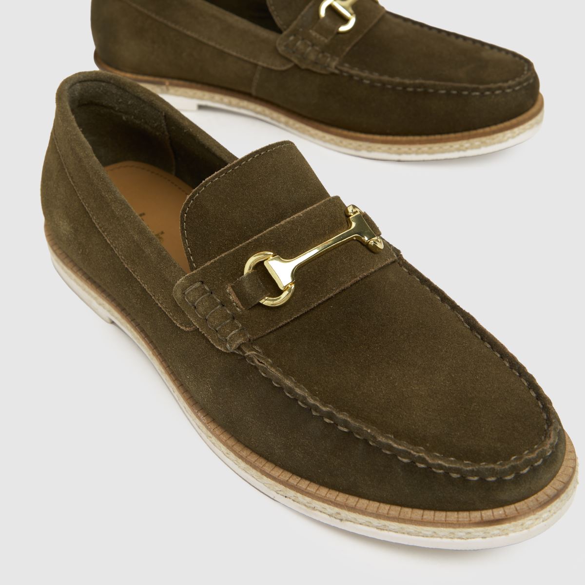 Schuh Radcliff espadrille mokaszin cipő khaki színben