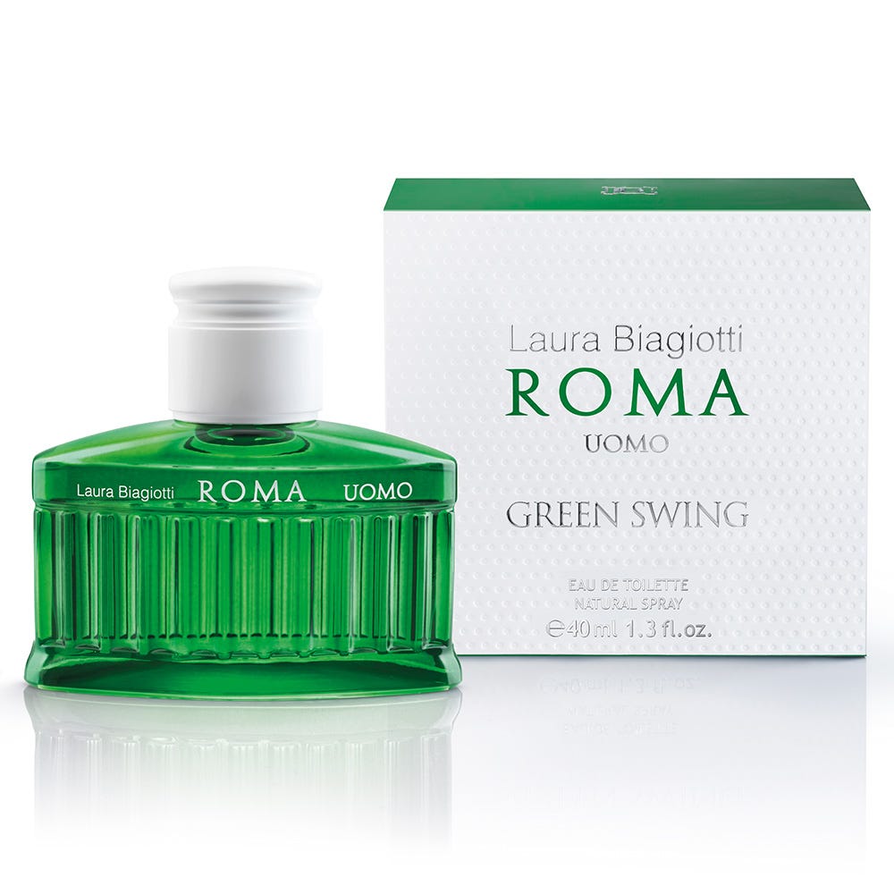 Laura Biagiotti Roma Uomo Green Swing Eau de Toilette 40 ml