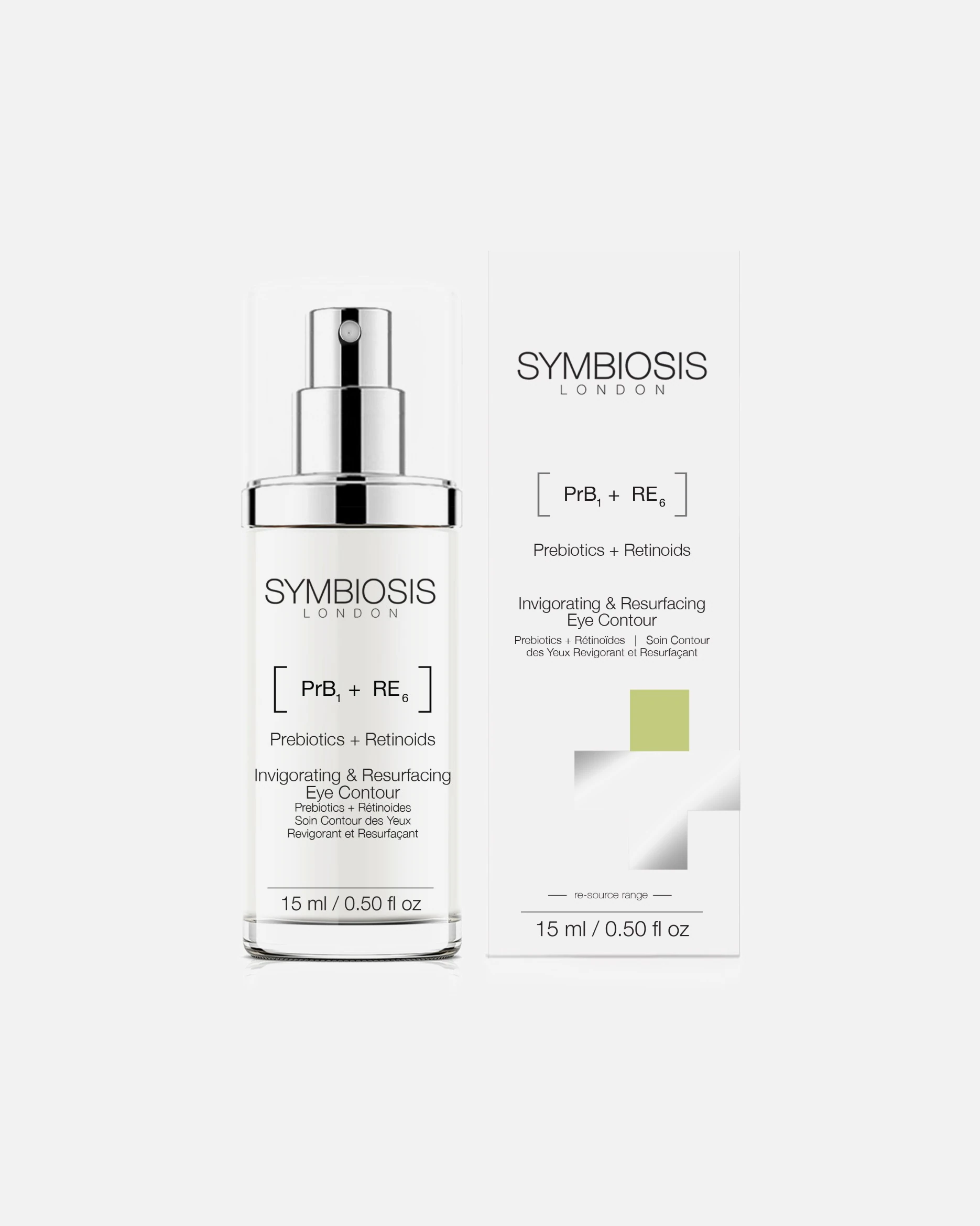 Symbiose [Prebiotika + Retinoider] - Revitaliserende og gjenoppbyggende øyekonturpleie