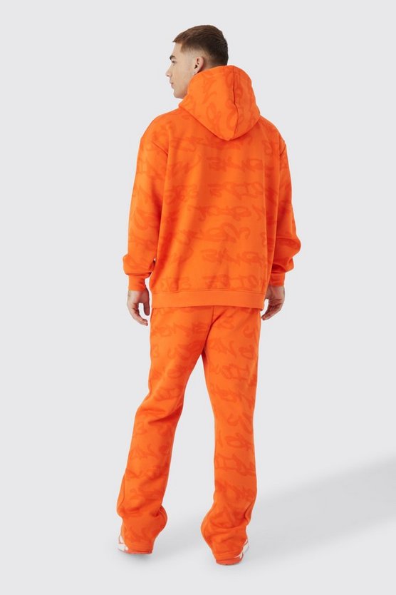 Jogginghose mit Graffiti-Print