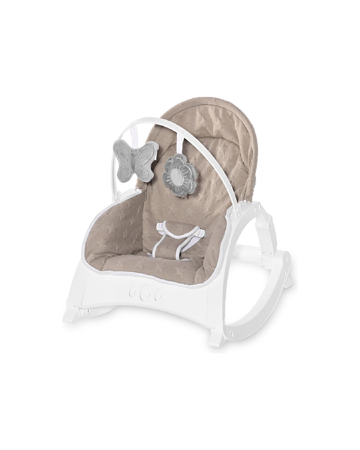 Babywippe ALEX 3 in 1 Tisch Vibrationsfunktion, 4 Melodien Babywippen