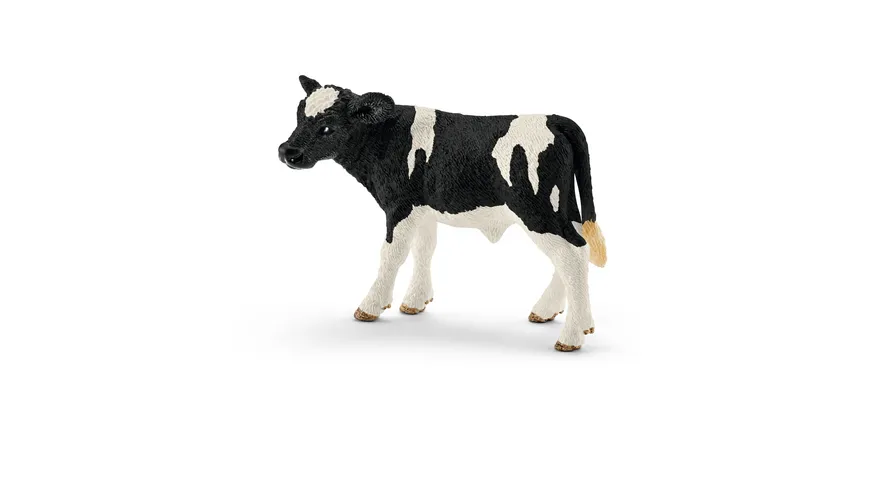 Schleich 13798 - Farm World - Bauernhoftiere - Kalb Schwarzbunt