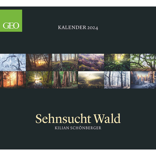 GEO KALENDER: SEHNSUCHT WALD 2024 - WAND-KALENDER - Kalender