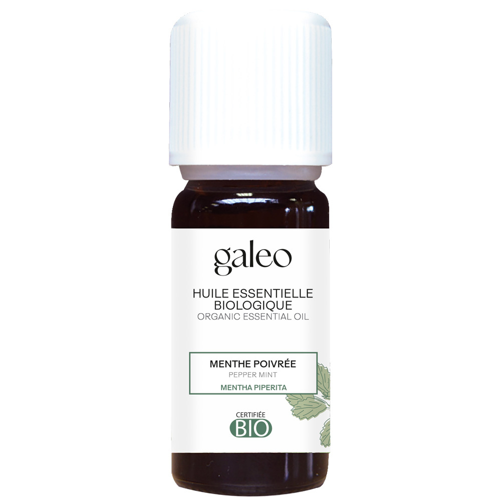 galeo HUILE ESSENTIELLE BIOLOGIQUE 10 ML MENTHE POIVRÉE Huile essentielle biologique