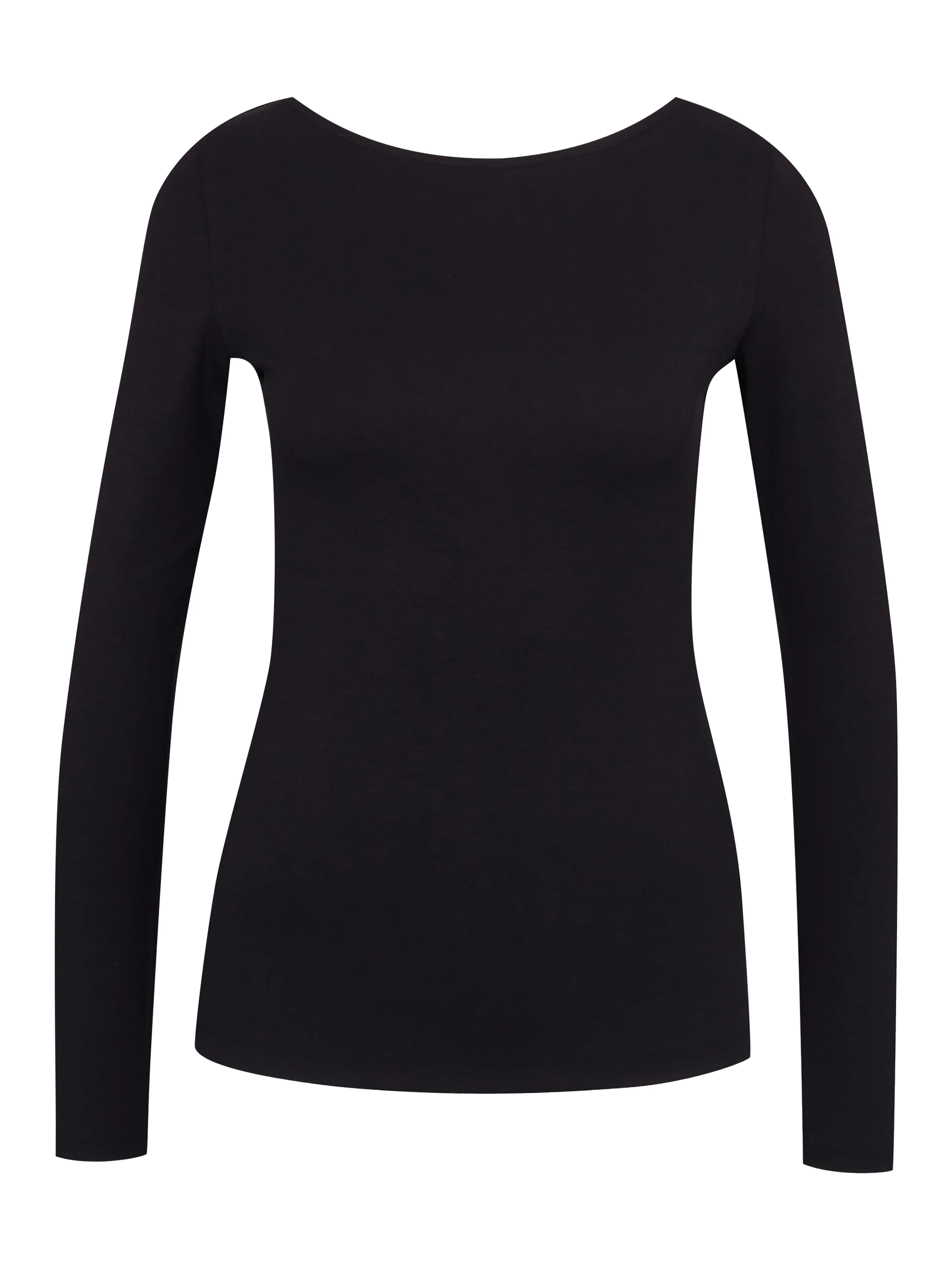 Schwarzes Damen-Langarmshirt ORSAY